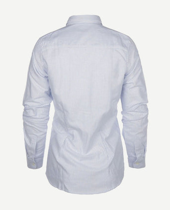Steppin' Out blouse lauren strepen lichtblauw | Regular-fit