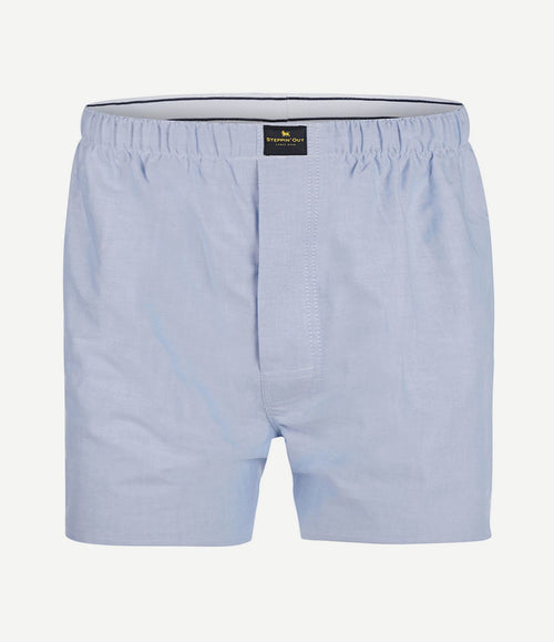 Boxer blue Oxford