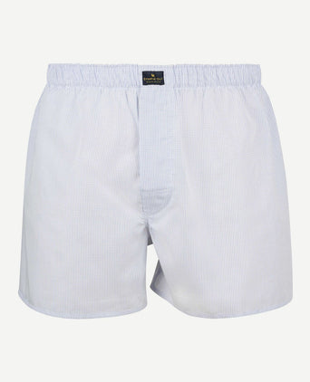 Steppin' Out boxer checky blauw