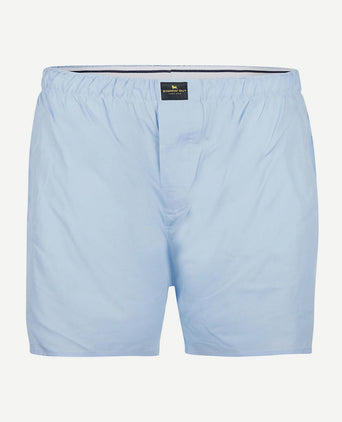 Steppin' Out boxer mid blue poplin