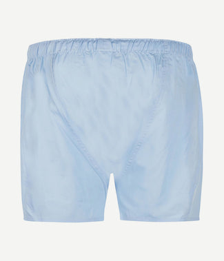 Steppin' Out boxer mid blue poplin Steppin' Out boxer mid blue poplin