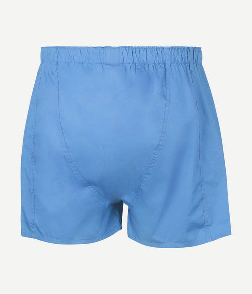 Steppin' Out boxer mid blue poplin