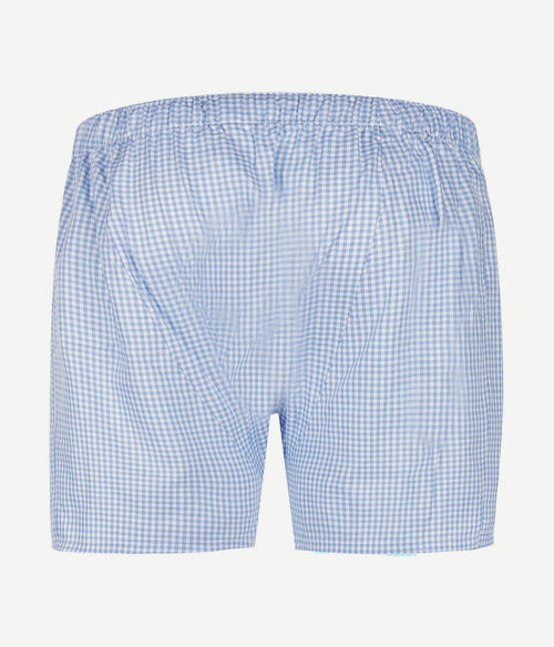 Steppin' Out boxer vichy blauw