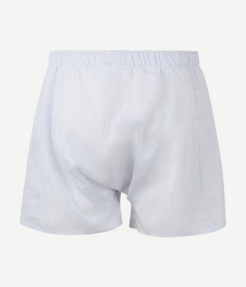 Steppin' Out boxer checky blauw