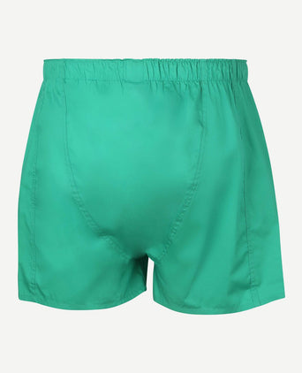 Boxershort racing green poplin