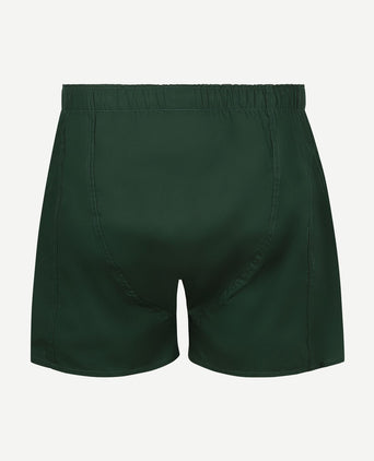 Poplin boxershort racing donkergroen