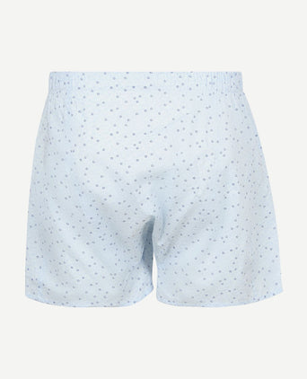 Boxershort bloem blauw