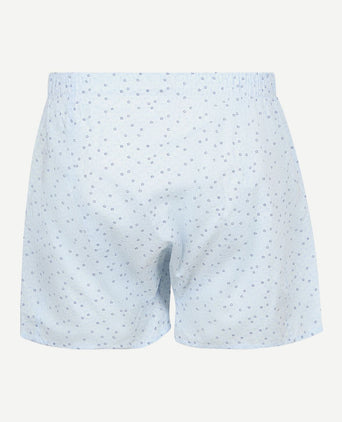 Boxershort bloem blauw