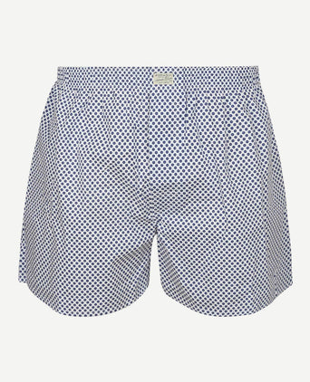 Boxershort bloem blauw