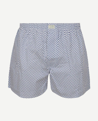 Boxershort bloem blauw