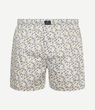 Boxershort bloem grijs Boxershort bloem grijs