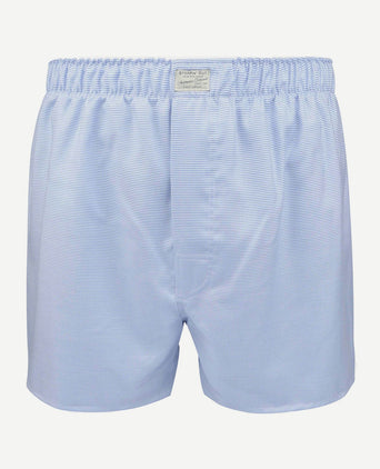 Steppin' Out boxershort dobby print blauw