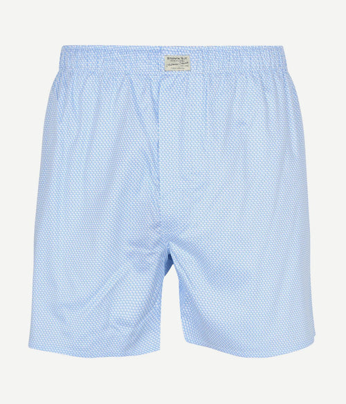 Steppin' Out boxershort geprint lichtblauw