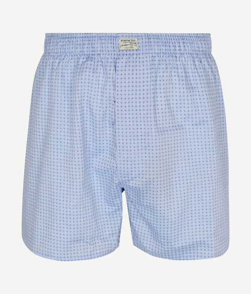 Steppin' Out boxershort Oxford licht blauw