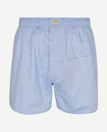 Boxershort Oxford licht blauw