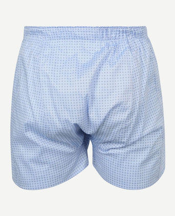 Boxershort Oxford licht blauw