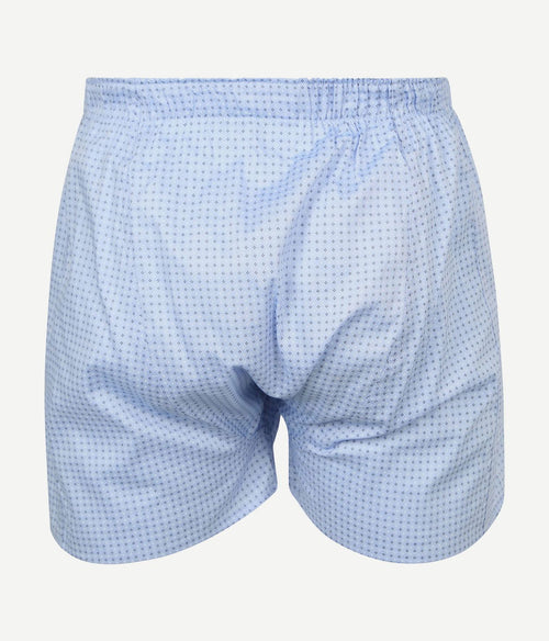 Steppin' Out boxershort Oxford licht blauw