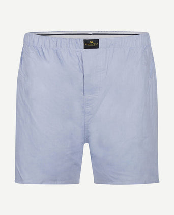 Boxershort Oxford lichtblauw