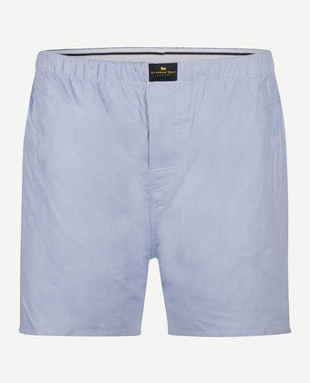 Steppin' Out boxershort Oxford lichtblauw