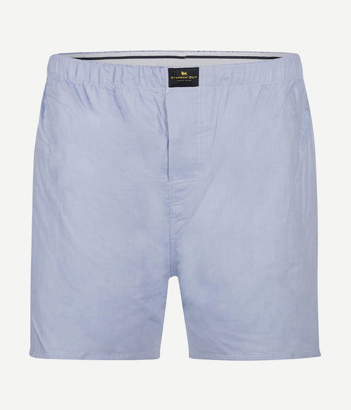 Steppin' Out boxershort Oxford lichtblauw