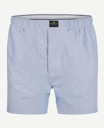 Boxershort Oxford lichtblauw