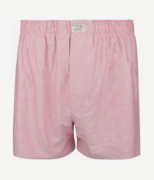 Boxershort Oxford rood