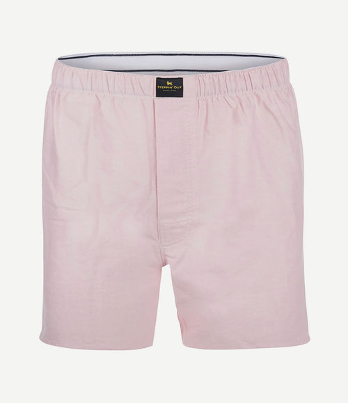 Boxershort Oxford roze