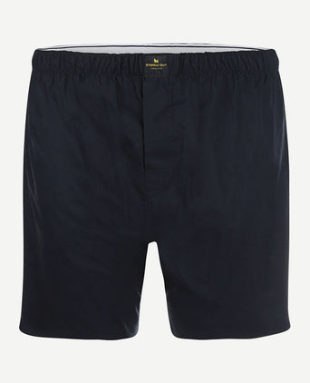 Steppin' Out boxershort poplin donkerblauw
