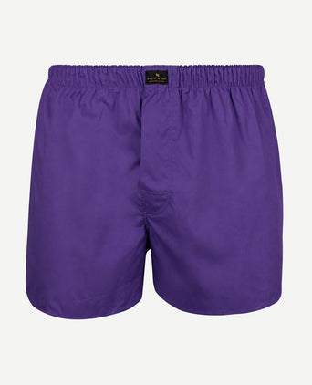 Boxershort poplin paars