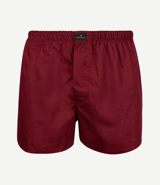 Boxershort poplin rood Boxershort poplin rood