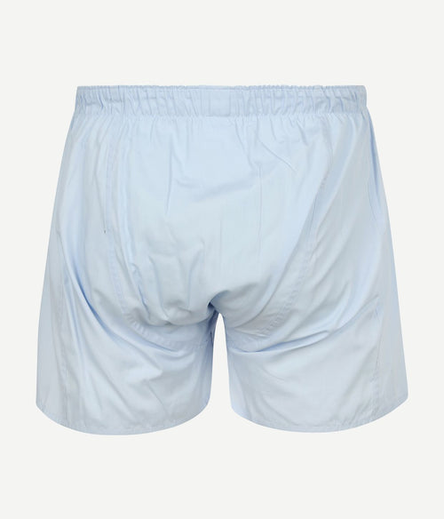 Steppin' Out boxershort poplin solid licht blauw