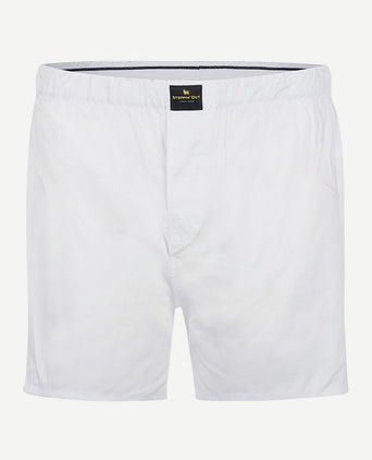 Boxershort poplin wit