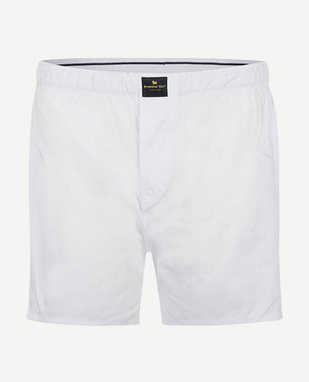 Boxershort poplin wit