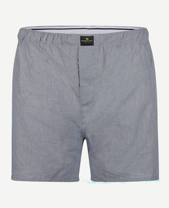 Boxershort print donkerblauw