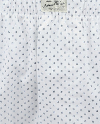 Steppin' Out boxershort print wit