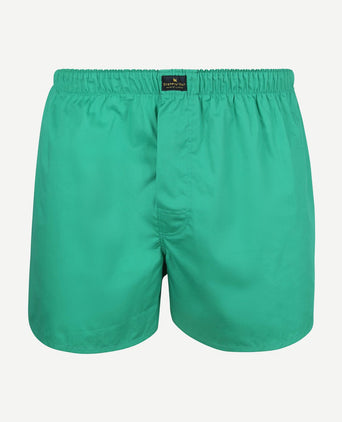 Boxershort racing green poplin