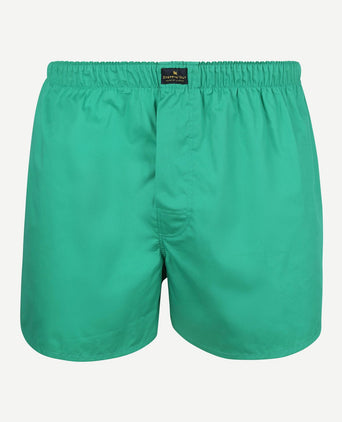 Boxershort racing green poplin