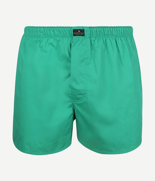 Steppin' Out boxershort racing green poplin