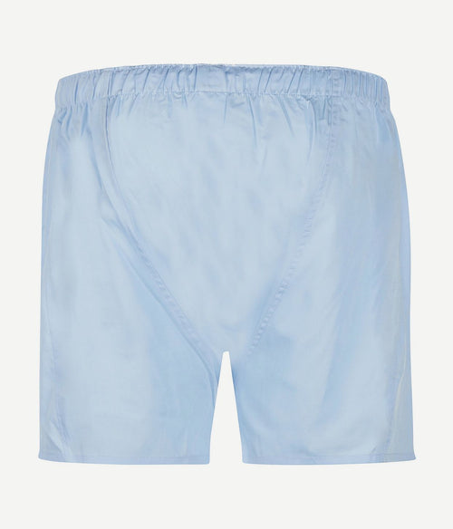 Steppin' Out boxershort solid poplin lichtblauw