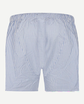 Steppin' Out boxershort streep lichtblauw