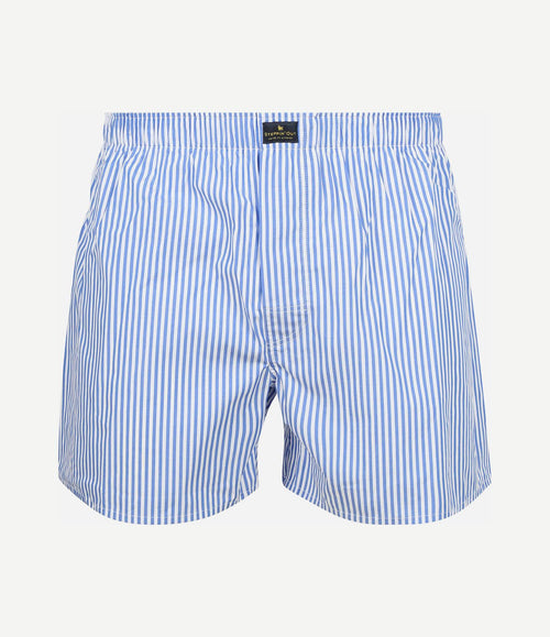 Boxershort stripe blauw