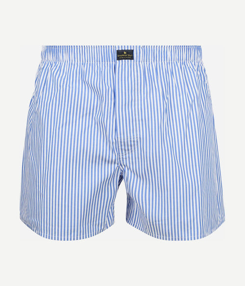 Boxershort stripe blauw