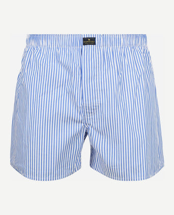 Boxershort stripe blauw
