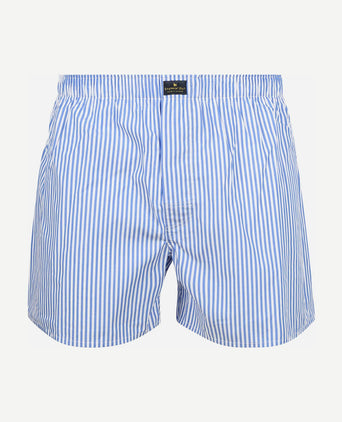 Boxershort stripe blauw