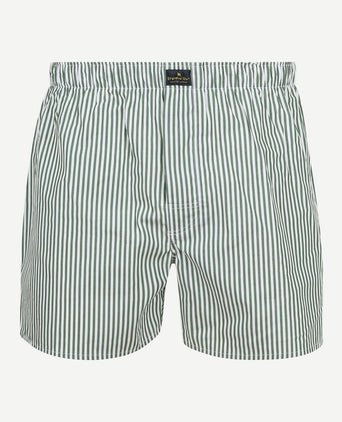 Boxershort stripe groen