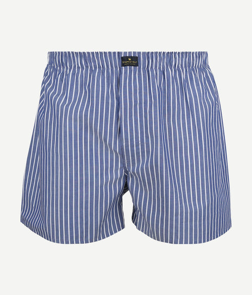 Steppin' Out boxershort stripe royal