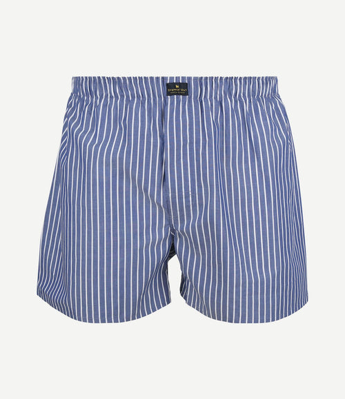Boxershort stripe royal