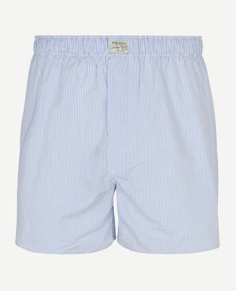Boxershort striped blauw