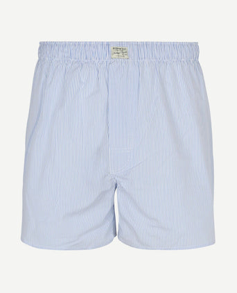 Boxershort striped blauw