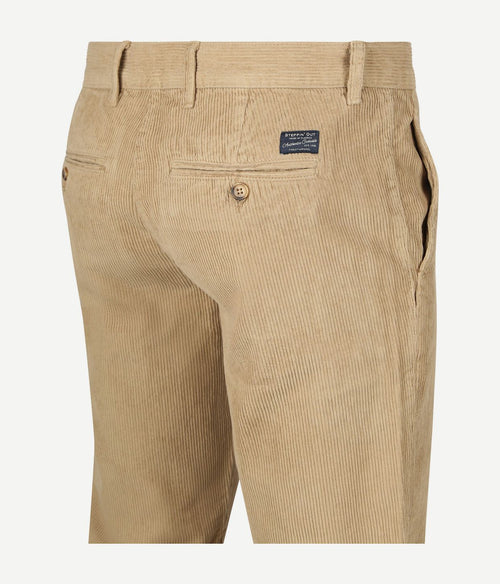 Steppin' Out chino flemm corduroy beige | Regular-fit